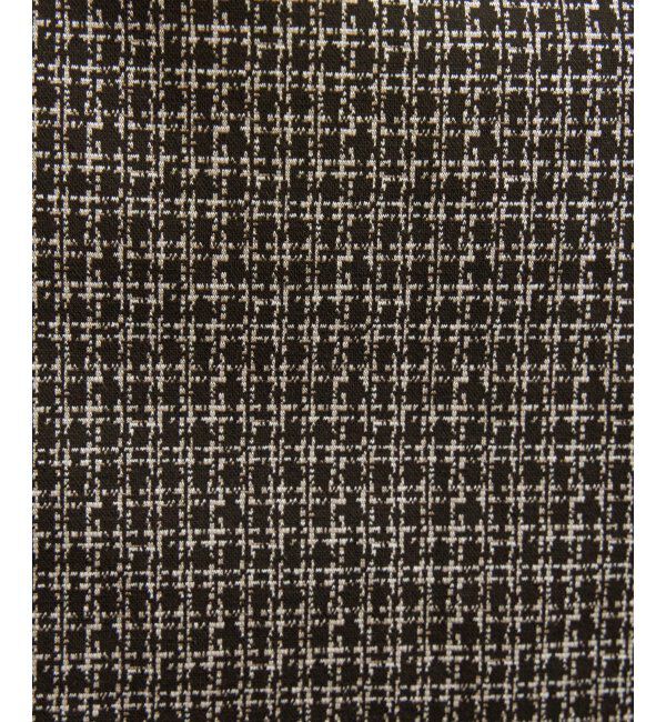 IKKA LOUNGE「カットジャガードワンピース」|ドレス|