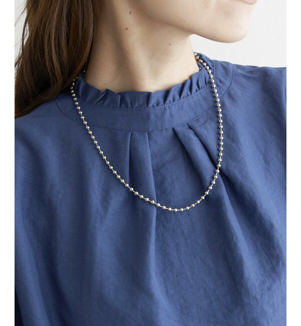 ikka「襟フリル2WAYブラウス」|シャツ・ブラウス|