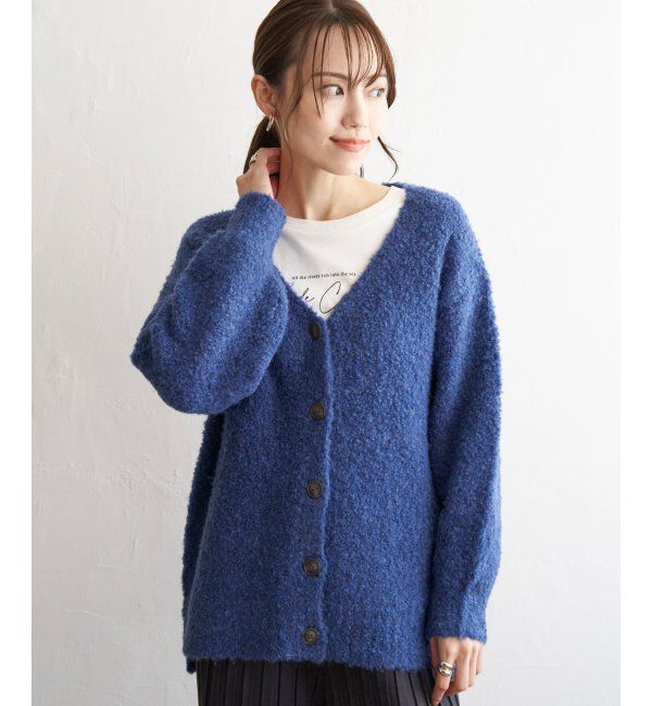 ikka「ブークレーVネックカーディガン」|その他|