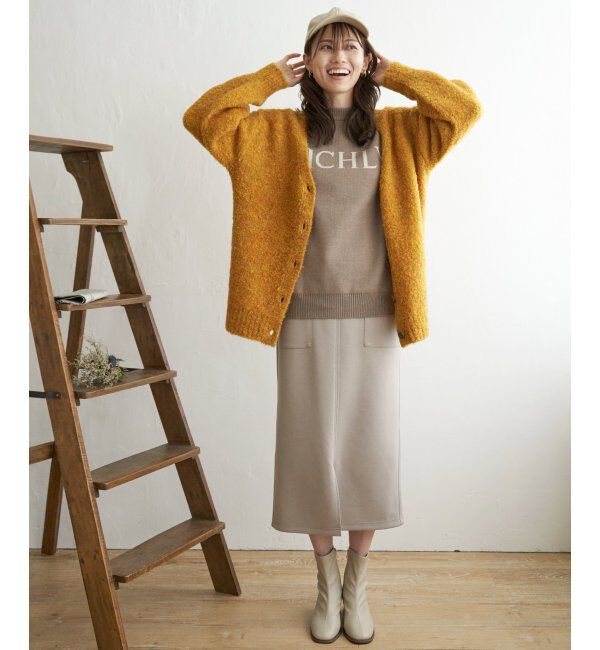 ikka「ブークレーVネックカーディガン」|その他|