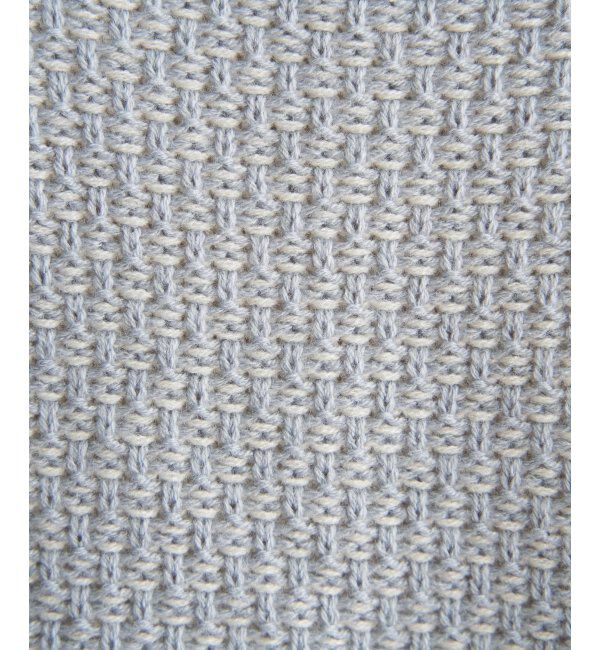 ikka「【雑誌InRed12月号掲載】バーズアイ柄ニットプルオーバー」|プルオーバー|