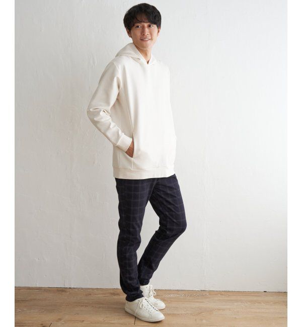 ikka「【抗菌防臭】セイケツダンボールプルパーカー」|パーカー|