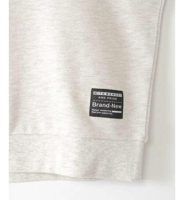 ikka kids「コンチョボタンショール襟トレーナー 2（120~160cm）」|Tシャツ・カットソー|