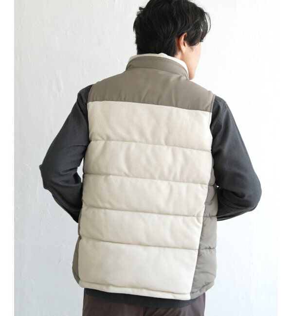 ikka「sorona(R)コンビ中綿ベスト」|ダウンベスト・ベスト|