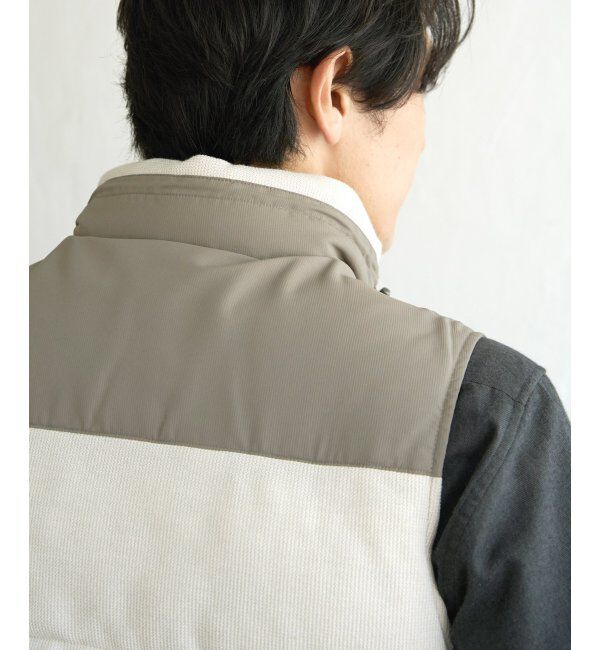 ikka「sorona(R)コンビ中綿ベスト」|ダウンベスト・ベスト|