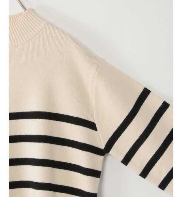 ikka kids「【洗濯機で洗える／親子おそろい】クリーミーボーダーニットプルオーバー（120~160cm）」|その他|