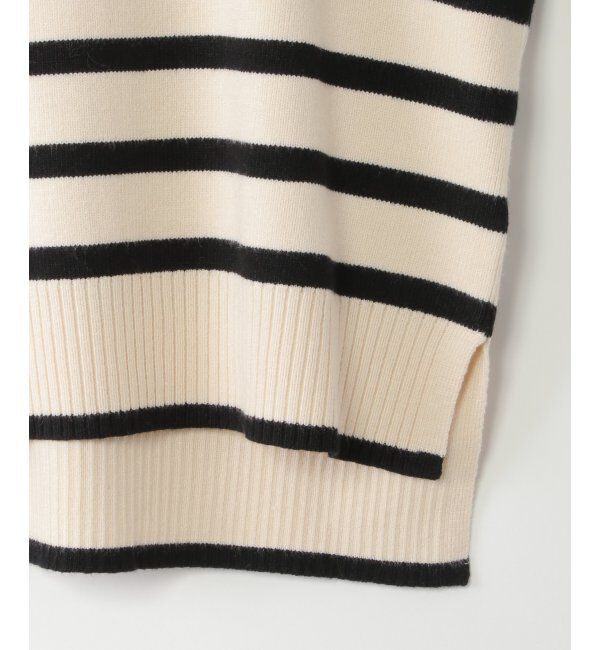 ikka kids「【洗濯機で洗える／親子おそろい】クリーミーボーダーニットプルオーバー（120~160cm）」|その他|