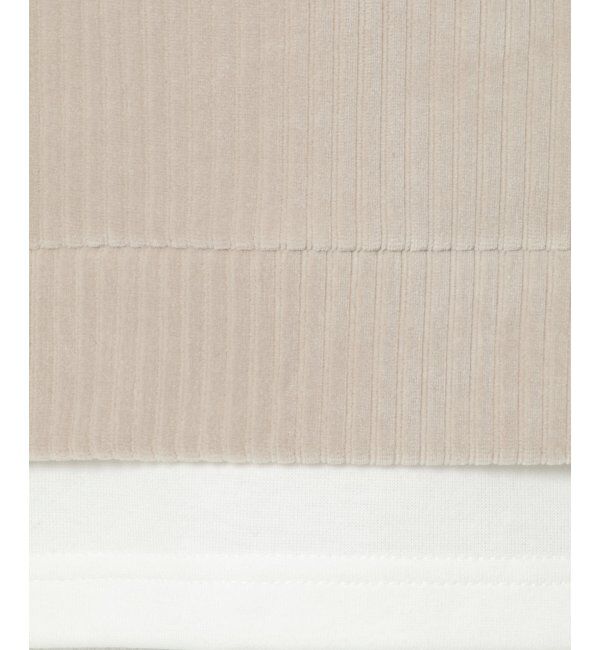 ikka「カットコールフェイクレイヤードプルオーバー」|パーカー|