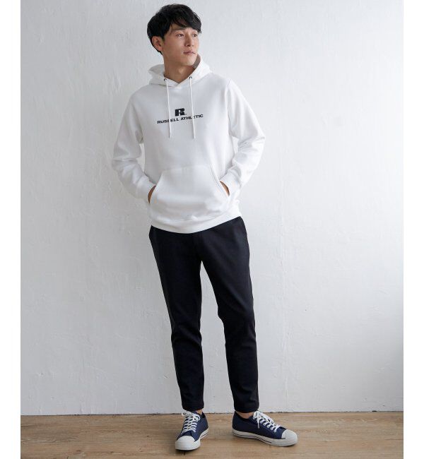 ikka「RUSSELL ATHLETIC ラッセルアスレチック 裏起毛プルパーカー」|パーカー|
