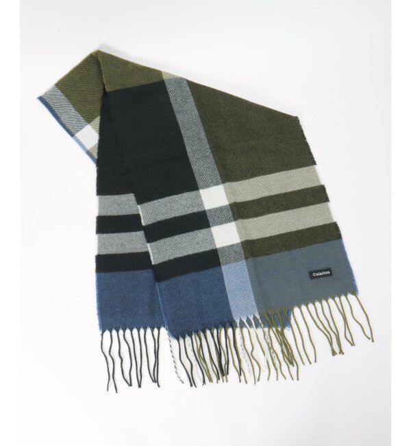 ikka「【抗菌防臭】チェックマフラー」|マフラー|