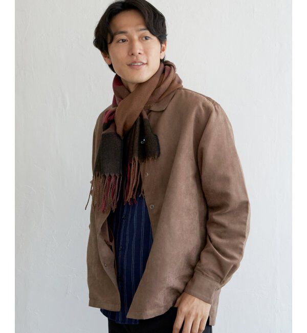 ikka「【抗菌防臭】チェックマフラー」|マフラー|