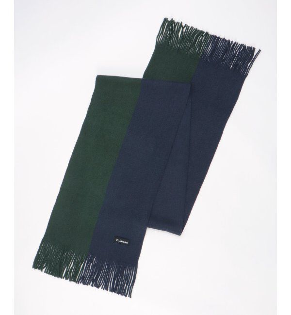 ikka「【抗菌防臭】ラッセルバイカラーマフラー」|マフラー|