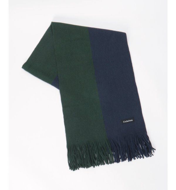 ikka「【抗菌防臭】ラッセルバイカラーマフラー」|マフラー|