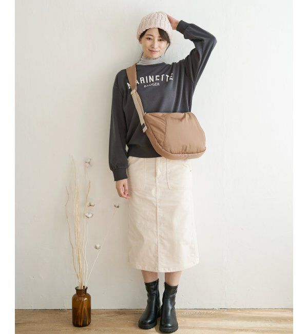 ikka「裏毛ロゴスウェット」|パーカー|