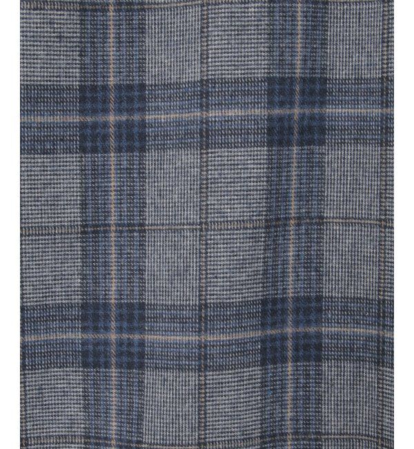 ikka「チェックテーパードワイドパンツ」|その他|