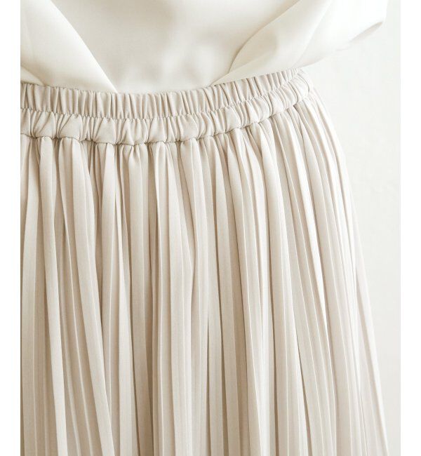 IKKA LOUNGE「シフォンプリーツスカート」|スカート|