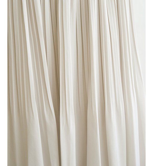 IKKA LOUNGE「シフォンプリーツスカート」|スカート|