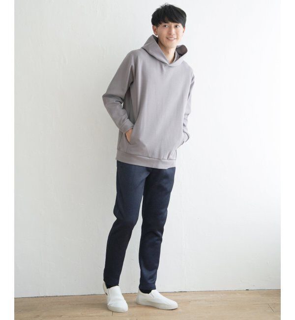 ikka「ニットフリースイージーテーパードパンツ」|その他|