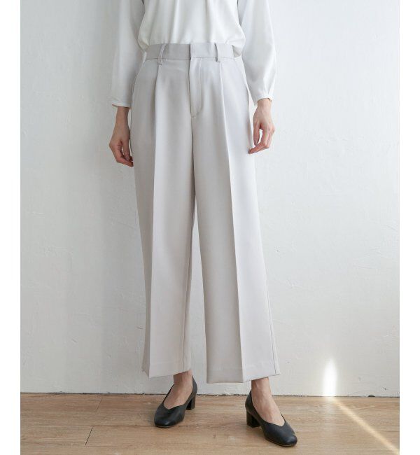 IKKA LOUNGE「ウォッシャブルワイドパンツ」|その他|