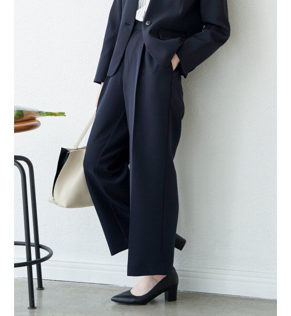 IKKA LOUNGE「ウォッシャブルワイドパンツ」|その他|