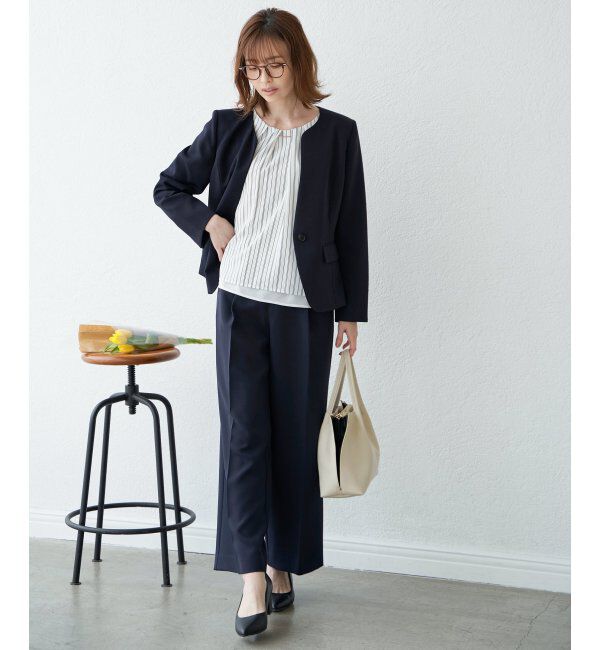 IKKA LOUNGE「ウォッシャブルワイドパンツ」|その他|