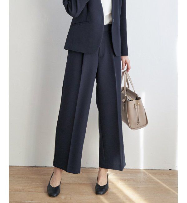 IKKA LOUNGE「ウォッシャブルワイドパンツ」|その他|