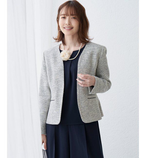 IKKA LOUNGE「ファンシーツイードジャケット」|その他|