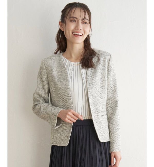 IKKA LOUNGE「ファンシーツイードジャケット」|その他|