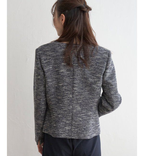 IKKA LOUNGE「ファンシーツイードジャケット」|その他|