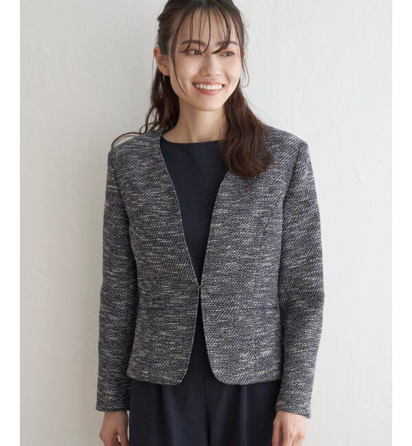 IKKA LOUNGE「ファンシーツイードジャケット」|その他|