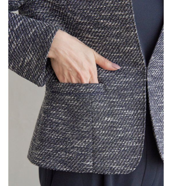 IKKA LOUNGE「ファンシーツイードジャケット」|その他|