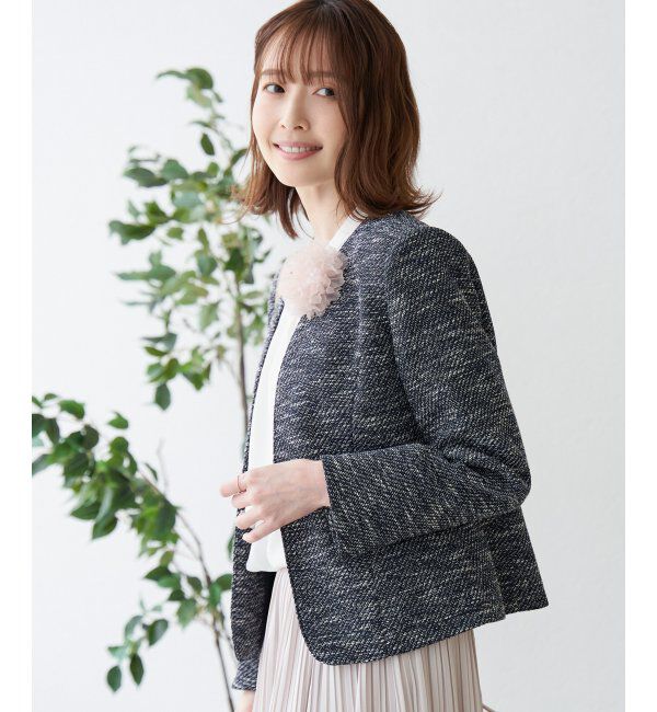 IKKA LOUNGE「ファンシーツイードジャケット」|その他|
