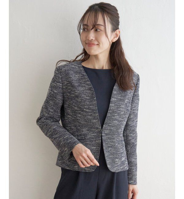 IKKA LOUNGE「ファンシーツイードジャケット」|その他|