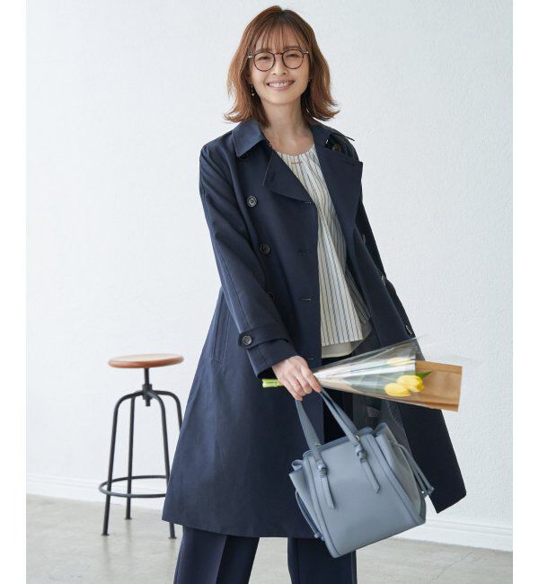 IKKA LOUNGE「撥水ロングトレンチコート」|その他|