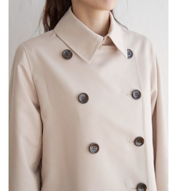 IKKA LOUNGE「撥水ロングトレンチコート」|その他|