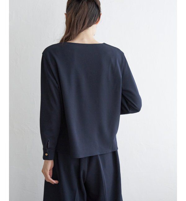 IKKA LOUNGE「【フォーマル対応／2点セット】GOKU楽 長袖フレアセット」|ワンピース|