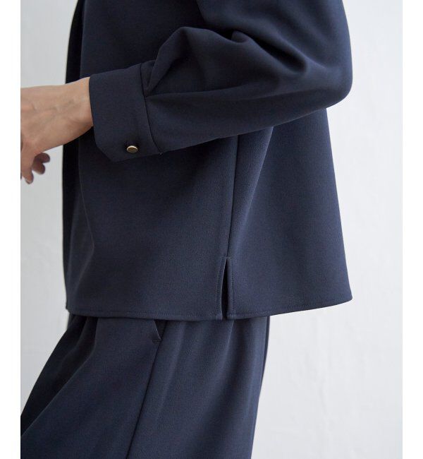 IKKA LOUNGE「【フォーマル対応／2点セット】GOKU楽 長袖フレアセット」|ワンピース|