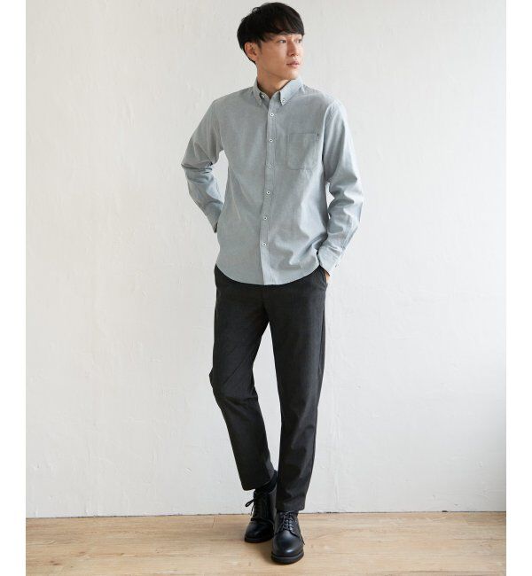 ikka「【吸水速乾】イージーケアオックスボタンダウンシャツ」|シャツ・ブラウス|