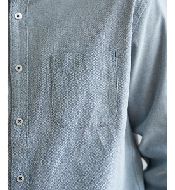 ikka「【吸水速乾】イージーケアオックスボタンダウンシャツ」|シャツ・ブラウス|