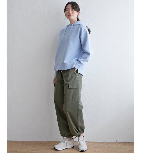 ikka「GOKU楽ダンボールフードパーカー」|パーカー|