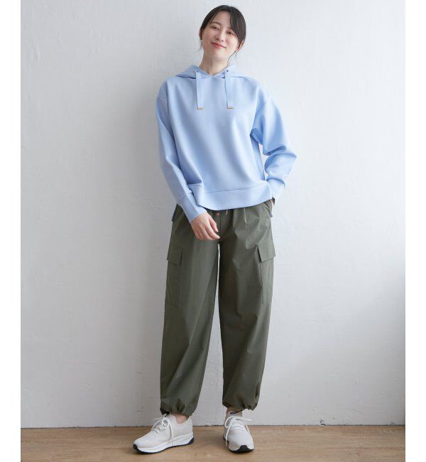 ikka「GOKU楽ダンボールフードパーカー」|パーカー|