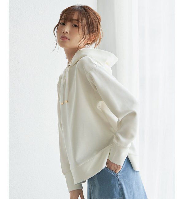 ikka「GOKU楽ダンボールフードパーカー」|パーカー|