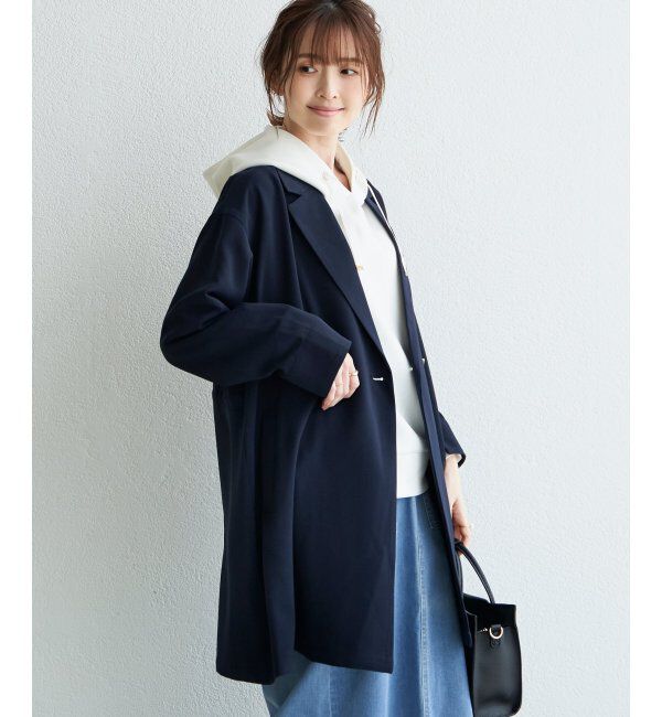 ikka「ゆるテーラードコート」|その他|