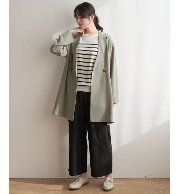 ikka「ゆるテーラードコート」|その他|