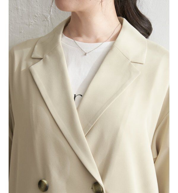 ikka「ゆるテーラードコート」|その他|