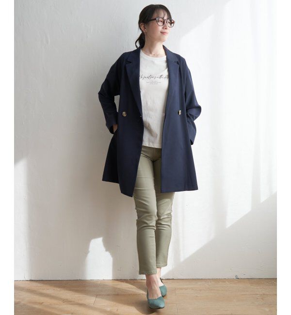 ikka「ゆるテーラードコート」|その他|