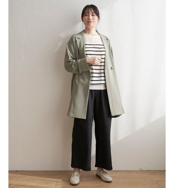 ikka「ゆるテーラードコート」|その他|