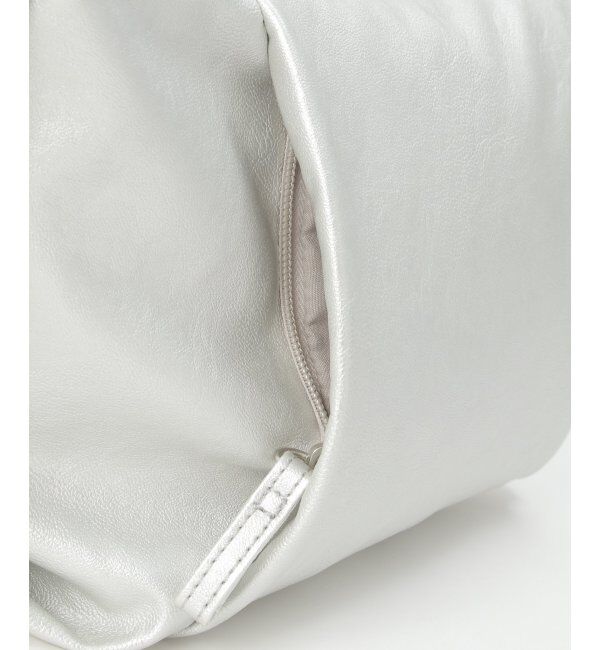 ikka「PUフハーフムーンミニショルダーバッグ」|その他|