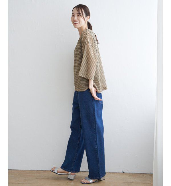 ikka「【2点セット】シアーボーダーアンサンブル」|その他|