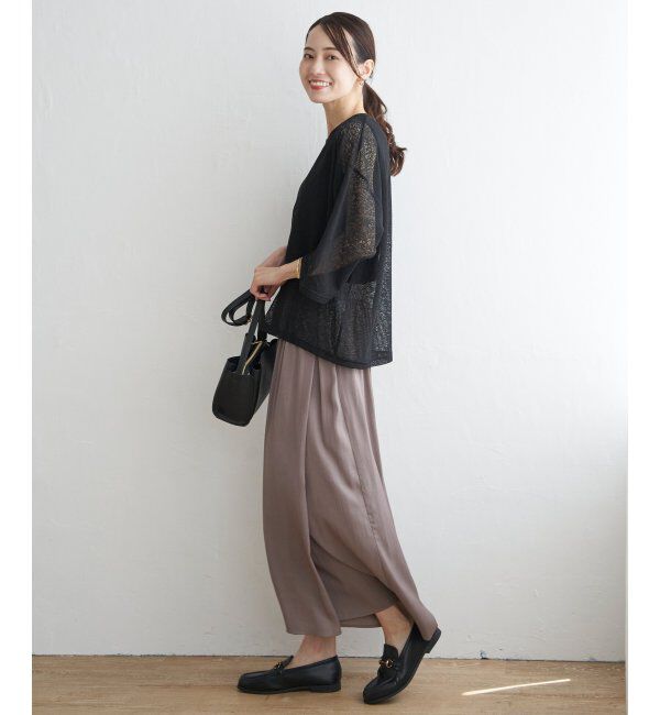 ikka「【2点セット】シアーボーダーアンサンブル」|その他|